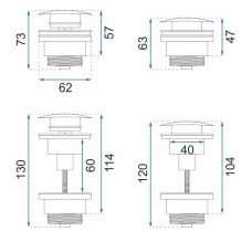 Сифон для раковины Rea REA-A6952