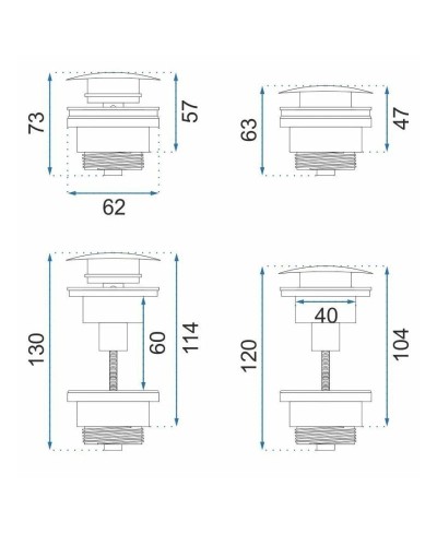 Сифон для раковины Rea REA-A6952