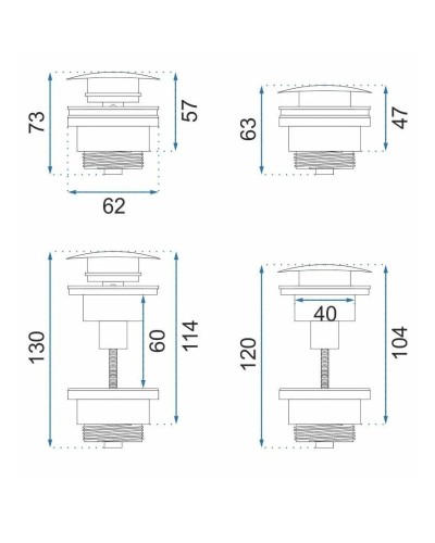 Сифон для раковины Rea REA-A8541