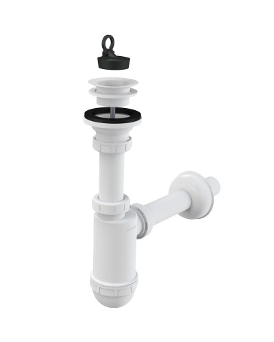Сифон для раковины Alcaplast A421 Белый