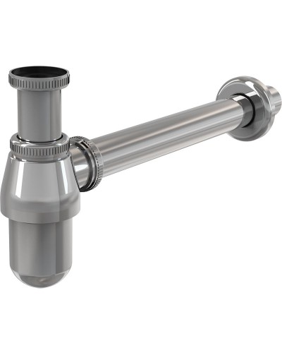 Сифон для раковины Alcaplast A431 Хром