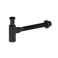 Сифон для раковины WONZON & WOGHAND, Черный матовый (WW-88SS101-MB)