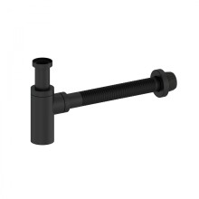 Сифон для раковины WONZON & WOGHAND, Черный матовый (WW-88SS101-MB)