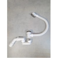 Слив-перелив для ванны AltroBagno Beni aggiuntivi AltroBagnoBD070303GrMt автомат, оружейная сталь