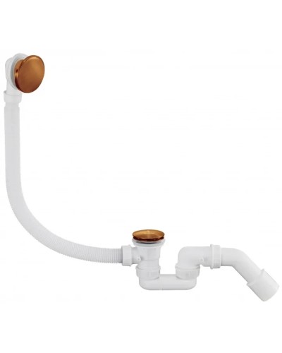 Слив-перелив для ванны AltroBagno Beni aggiuntivi AltroBagnoBD070304RaSp автомат, медь матовая