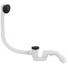 Слив-перелив для ванны AltroBagno Beni aggiuntivi AltroBagnoBD070302Ne автомат, черный матовый