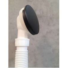 Слив-перелив для ванны AltroBagno Beni aggiuntivi AltroBagnoBD070302Ne автомат, черный матовый