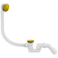 Слив-перелив для ванны AltroBagno Beni aggiuntivi AltroBagnoBD070305OrSp автомат, золотой матовый