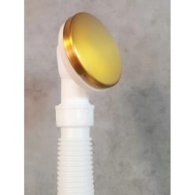 Слив-перелив для ванны AltroBagno Beni aggiuntivi AltroBagnoBD070305OrSp автомат, золотой матовый