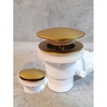 Слив-перелив для ванны AltroBagno Beni aggiuntivi AltroBagnoBD070305OrSp автомат, золотой матовый