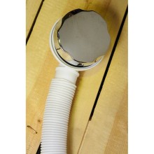 Слив-перелив для ванны McALPINE MRB2CNS-PB