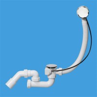 Слив-перелив для ванны McALPINE MRB2CNS-PB