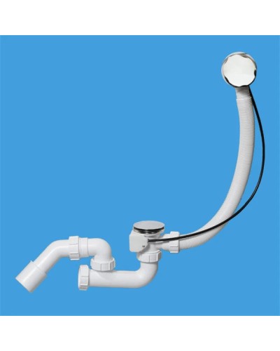 Слив-перелив для ванны McALPINE MRB2CNS-PB