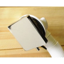 Слив-перелив для ванны McALPINE MRB14CBSQ-PB