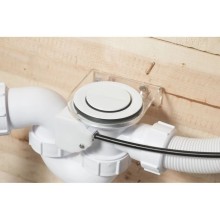 Слив-перелив для ванны McALPINE MRB2W-PB