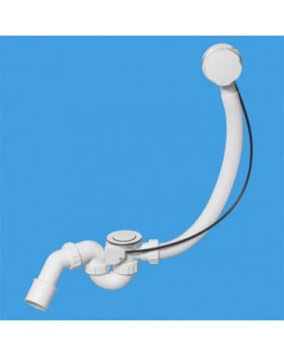 Слив-перелив для ванны McALPINE MRB2W-PB