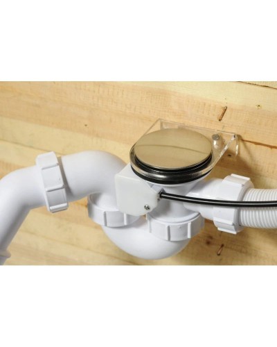 Слив-перелив для ванны McALPINE MRB2SN-PB