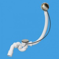 Слив-перелив для ванны McALPINE MRB2SN-PB