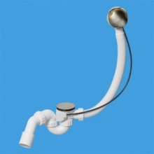 Слив-перелив для ванны McALPINE MRB2SN-PB