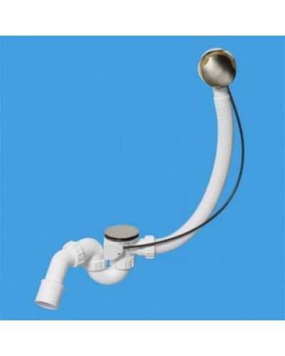 Слив-перелив для ванны McALPINE MRB2SN-PB