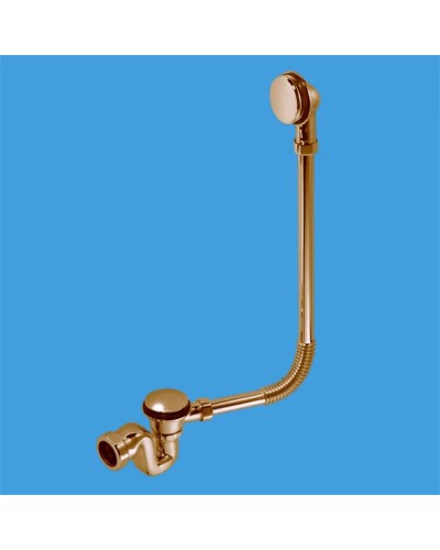 Слив-перелив для ванны McALPINE BRASSTRAP-50-AB