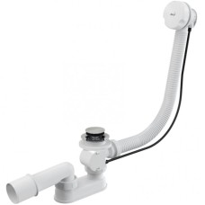 Слив-перелив Alcaplast A51B-80 полуавтомат Белый Хром