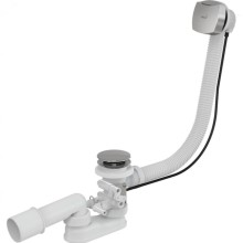 Слив-перелив Alcaplast A566-112122-80 полуавтомат Хром Белый