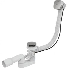 Слив-перелив Alcaplast A566-112122-80 полуавтомат Хром Белый