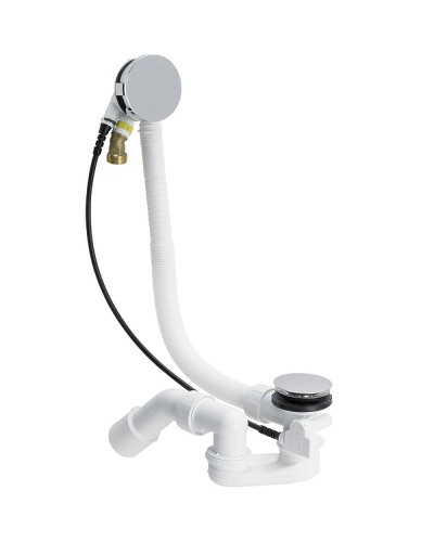 Слив-перелив Viega Simplex Trio 6166.41 728007 полуавтомат с наливом Хром глянцевый