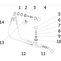 Слив-перелив Viega Simplex Trio 6166.41 728007 полуавтомат с наливом Хром глянцевый