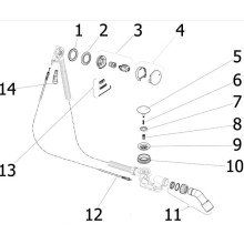 Слив-перелив Viega Simplex Trio 6166.41 728007 полуавтомат с наливом Хром глянцевый