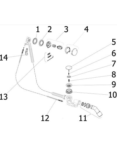 Слив-перелив Viega Simplex Trio 6166.41 728007 полуавтомат с наливом Хром глянцевый