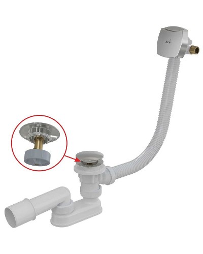 Слив-перелив Alcaplast A508CKM Click-Clack Хром