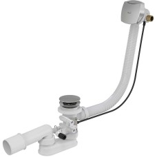 Слив-перелив Alcaplast A566-273133-57 полуавтомат с наливом Хром