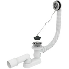 Слив-перелив Koller Pool B70CPPB с пробкой на цепочке Хром