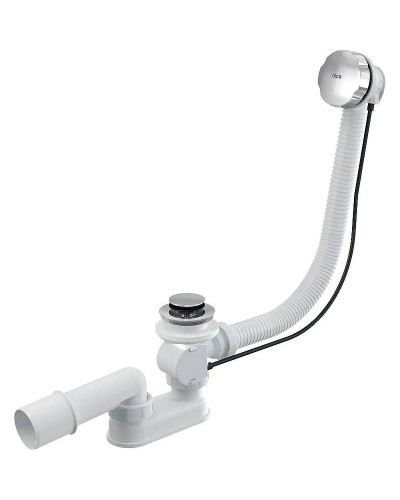 Слив-перелив Alcaplast AG210125160 (A55KNEW) полуавтомат Хром