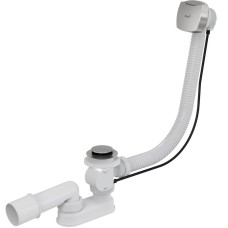 Слив-перелив Alcaplast A51CR полуавтомат Хром