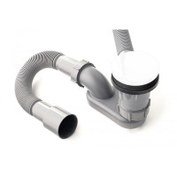 Слив-перелив автомат Click Clack Белый глянцевый Delice