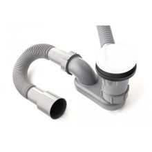 Слив-перелив автомат Click Clack Белый глянцевый Delice