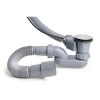 Слив-перелив полуавтомат Хром Delice