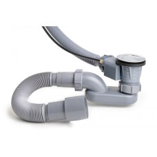 Слив-перелив полуавтомат Хром Delice