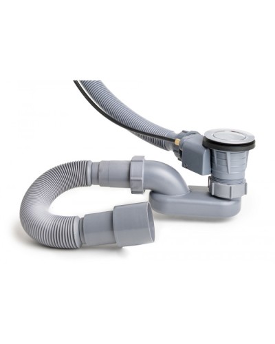 Слив-перелив полуавтомат Хром Delice