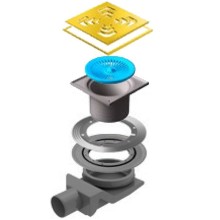 Душевой трап Pestan Confluo Standard 13000147 с решеткой