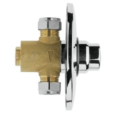 Запорный вентиль Remer TE30 Tempor порционный Хром