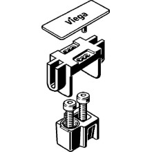 Набор комплектующих для душевого лотка Viega Advantix Vario 4965.50 711795 Хром матовый