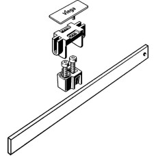 Комплект для монтажа решетки душевого лотка Viega Advantix Vario SR2-200 4965.61 711849 Хром матовый