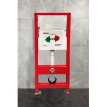 Инсталляция Zandini с арматурой geberit (с круглой матовой белой кнопкой) Z300-03M