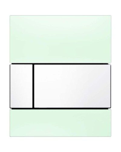 Клавиша смыва Tece Square Urinal 9242803 для писсуара Зеленая Белая