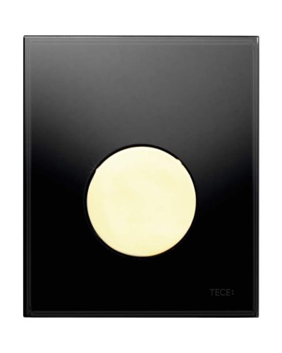 Клавиша смыва Tece Loop Urinal Glass 9242658 для писсуара Черная Золото