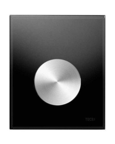 Клавиша смыва Tece Loop Urinal Glass 9242663 для писсуара Черная Нержавеющая сталь
